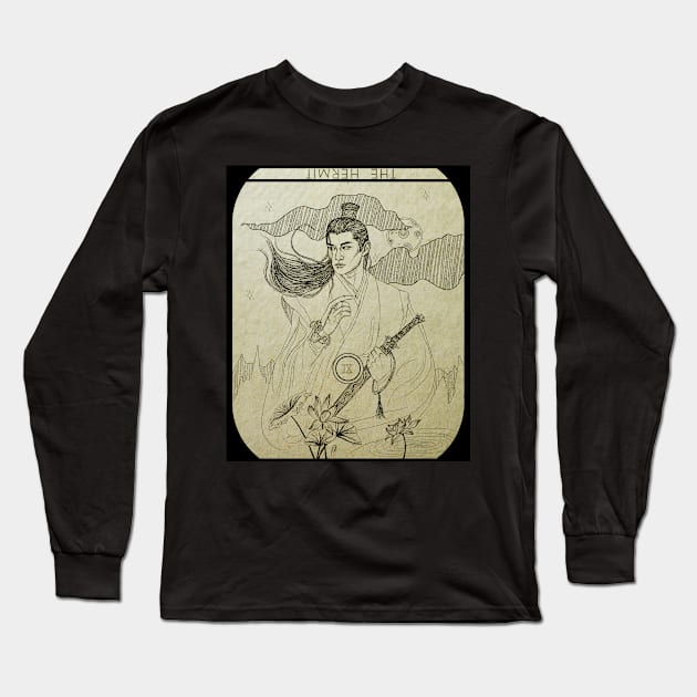 Jiang Cheng (The Untamed) Tarot Card Long Sleeve T-Shirt by dangerbeforeyou